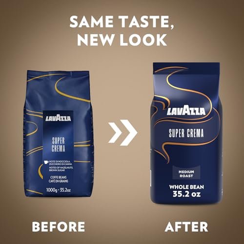 Lavazza Super Crema Espresso Whole Bean Coffee Reviews