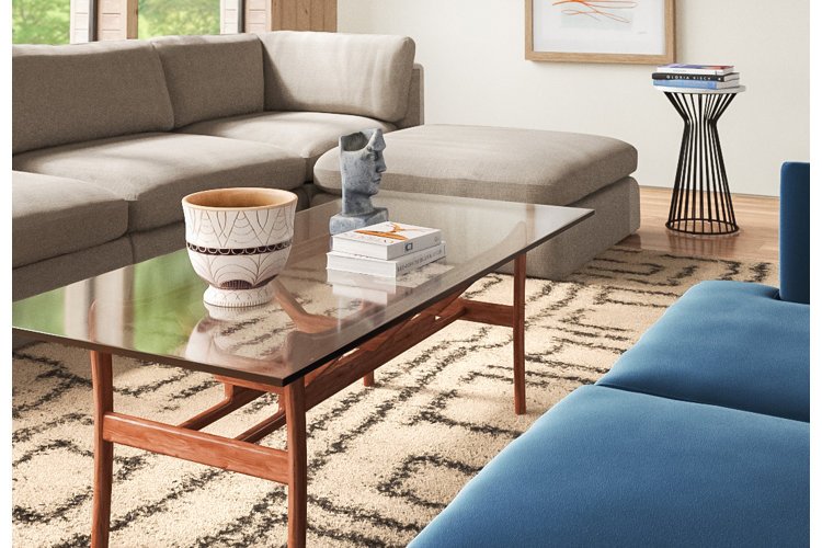 How To Decorate A Glass Coffee Table