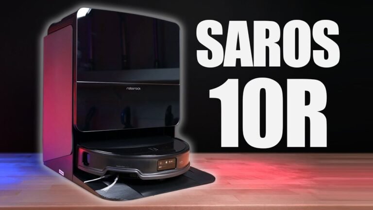 Roborock Saros 10R Robot Vacuum And Mop