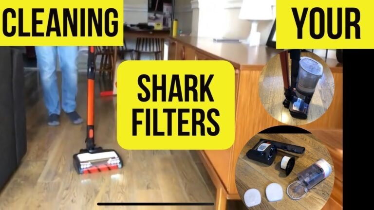 How Do You Clean The Filter Of A Shark Vacuum