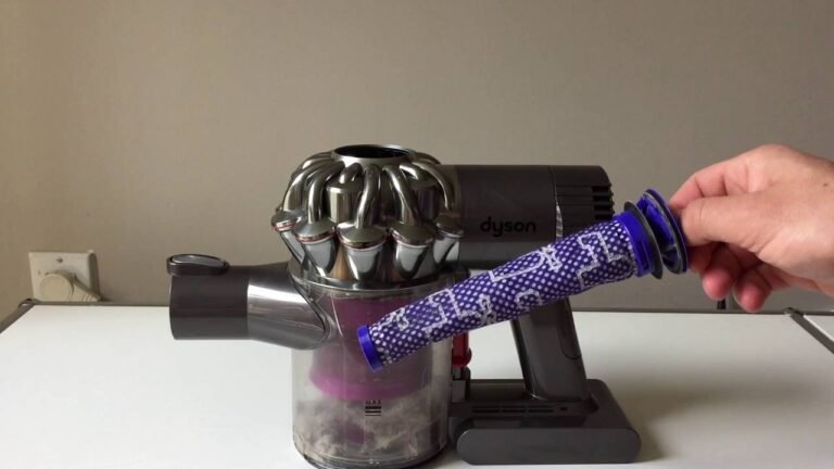 How To Clean Dyson Cordless Vacuum Filter