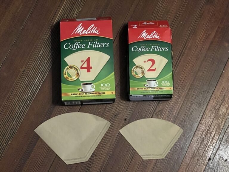2 Vs 4 Coffee Filter